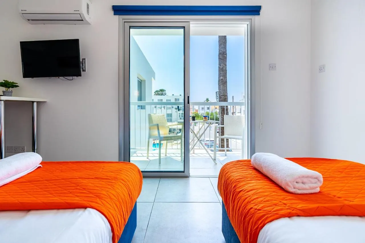 Tangerine Studio With Pool In 圣纳帕 公寓